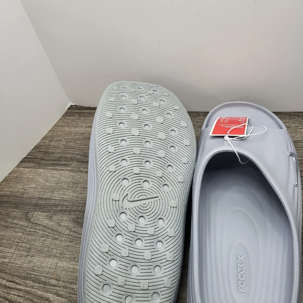 Nike ReactX Rejuven8 Slides Shoes Wolf Grey HV4479-002 New Men’s Size 12 New
